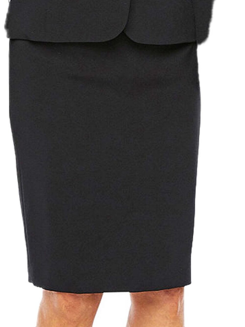 Le Suit Womens Petite Solid Skirt